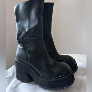 UNIF | Shoes | Unif Smoke Boot Size 75 | Poshmark